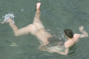 Underwater blowjob.