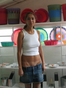 Shopping in Mexican store