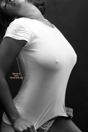 A typical T-Shirt showing nipples