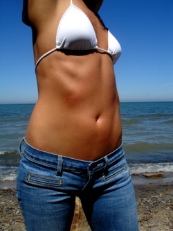 Pixie's low rise jeans