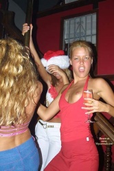 Drunk girls often want their fantasies to come true and easily accept to take part in parties...