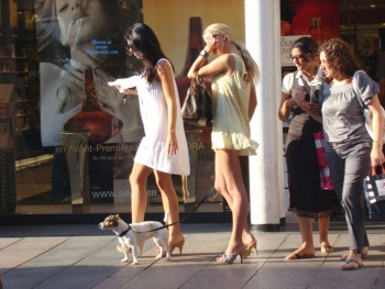 candid sexy legs on the street