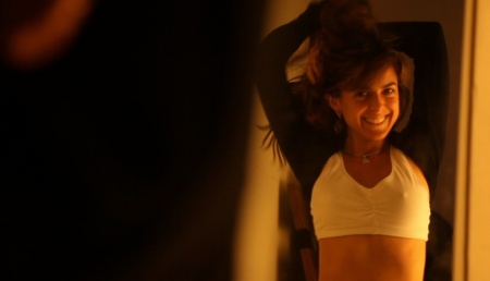 Cute French girl with pokies