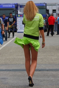 a standing windy upskirt